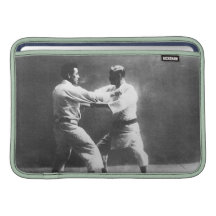 Japanese Judoka Jigoro Kano Kyuzo Mifue Judo MacBook Air Sleeve