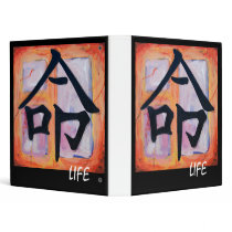 Japanese Kanji Symbol - LIFE binders