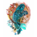 Japanese Koi fish t-shirts