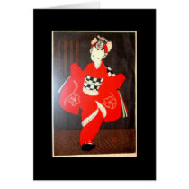 Japanese lady cards