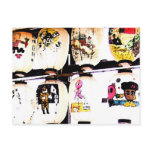 Japanese Lanterns- postcard