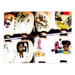 Japanese Lanterns- postcard