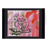 Japanese Maneki Neko Card