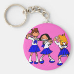 Japanese MANGA high-school girls Keychains