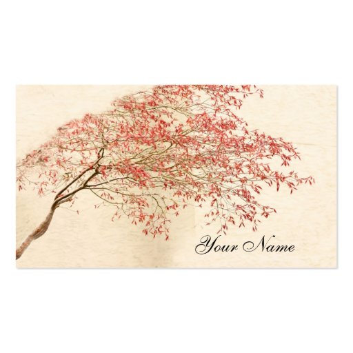 Japanese Maple Business Card
