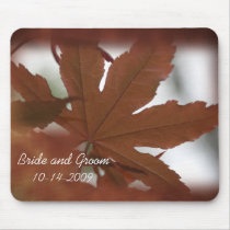 Japanese Maple Leaf Wedding mousepads by loraseverson Japanese Maple Leaf Wedding mousepads