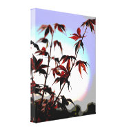 Japanese Maple Wrapped Canvas Print wrappedcanvas