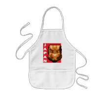 JAPANESE MASK aprons by nassosvakalis JAPANESE MASK aprons