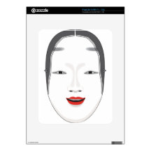 Japanese Mask Decal For The iPad