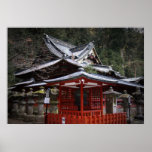 Japanese Monastery Poster