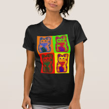 JAPANESE Money CAT Maneki Neko Tshirt