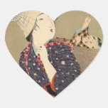 JAPANESE MOTHER and BABY STICKER