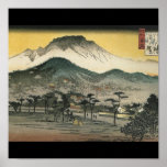 Japanese Mountains circa 1800's posters