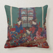 Japanese Musicians Pillow