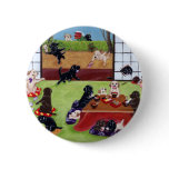 Japanese New Year's Day Labradors Pin