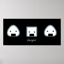 Japanese Onigiri Poster