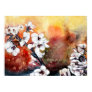 oriental, asian, flower, watercolor, modern,