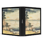 Japanese Painting c. 1800's 3 Ring Binders