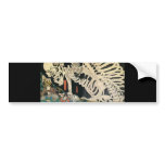 Japanese Painting c. 1800's Bumper Stickers