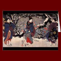 Japanese Painting c. 1800's cards
