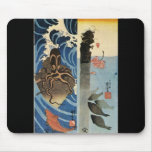 Japanese Painting c. 1800's Mouse Pads