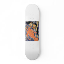 Japanese Painting c. 1800's Skate Decks