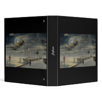 Japanese Painting circa 1915 3 Ring Binder