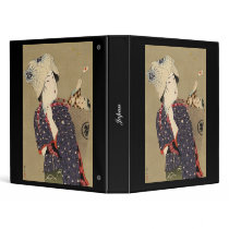 Japanese Painting. Woman with baby c. 1909 Binders