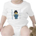 Japanese Paperdoll - Teal t-shirts