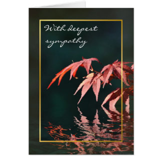 Sincere Condolences Cards | Zazzle