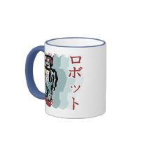 Japanese Robot 2 Coffee Mugs