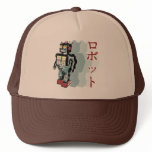 Japanese Robot Trucker Hats