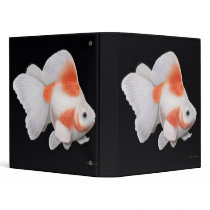 Japanese Ryukin Goldfish Binder by twopurringcats Japanese Ryukin Goldfish Binder