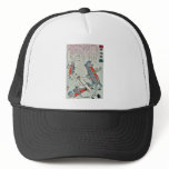 Japanese sailors fighting by Kobayashi,Kiyochika hats