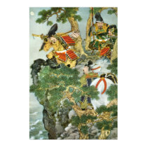 Japanese Samurai in Tree posters by imagesofasia Japanese Samurai in Tree posters