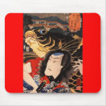 Japanese Samurai Painting c. 1800's mousepads