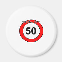 Japanese Speed Limit sign Fridge Magnet
