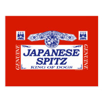 Japanese Spitz postcards