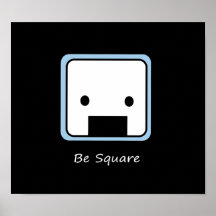 Japanese Square Onigiri Poster