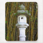 Japanese Stone Lantern in Hilo, Hawaii Mousepad