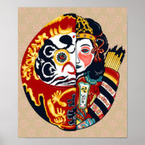Japanese style Art Print posters