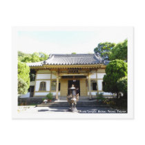 Japanese Style Puchi Temple Beitou, Taipei Taiwan Post Card
