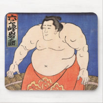 Japanese Sumo Mouse Pad mousepads