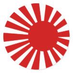 Japanese Sun Sticker