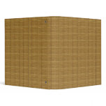 Japanese Tatami Bamboo Mat Vinyl Binder