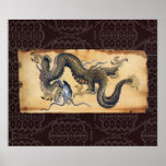 Japanese Tattoo Art Dragon - Print