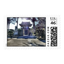 Japanese Tea Garden Archway Postage stamps