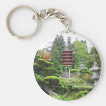 Japanese Tea Garden Key Chain