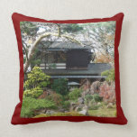 Japanese Tea Garden Throw Pillow
