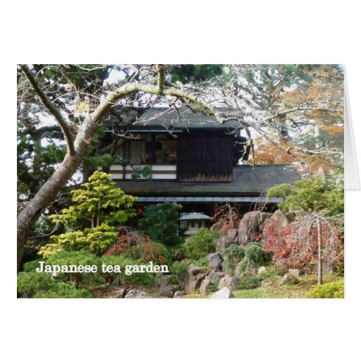 Japanese Tea Graden Card
